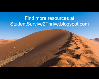 Find more resources at StudentSurvive2Thrive.blogspot.com