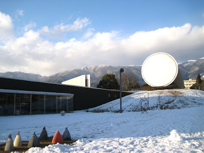 奈義町現代美術館での展示風景