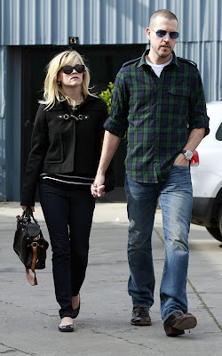 Reese Witherspoon and her fiance Jim Toth spotted out after church in Los Angeles