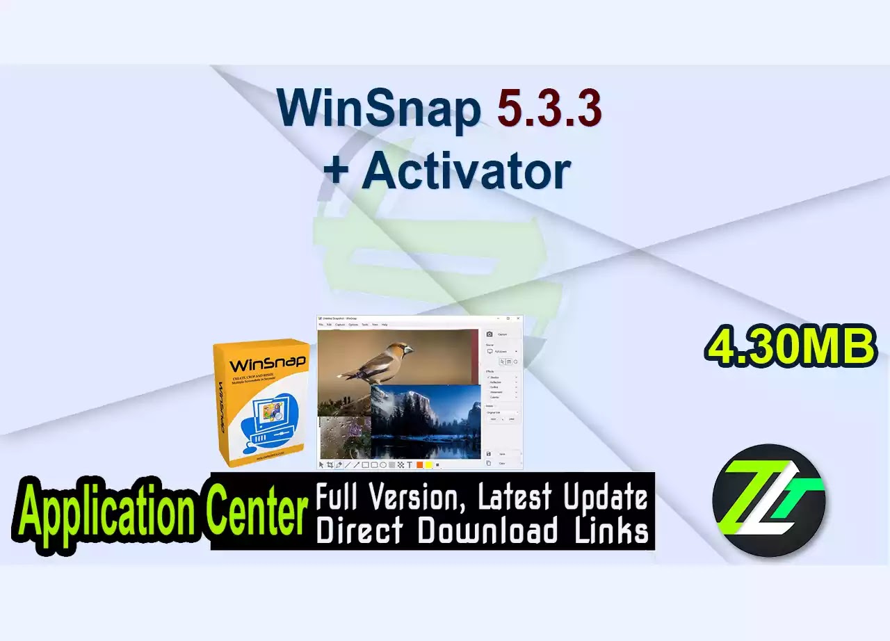 WinSnap 5.3.3 + Activator