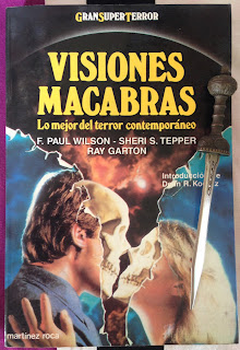 Portada del libro Visiones macabras, de varios autores