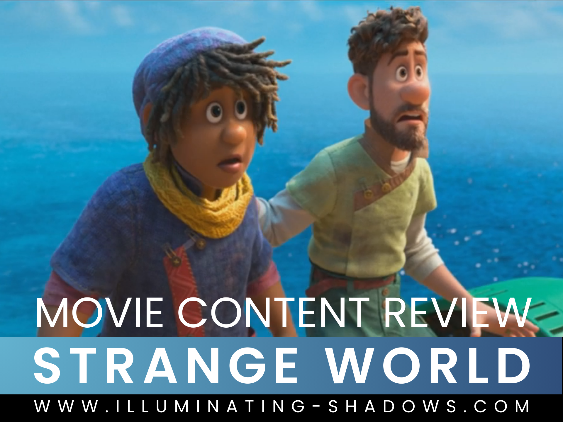 Strange World - Movie Content Review - Picture of Ethan and Searcher Clade