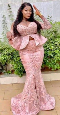 Skirt and blouse lace styles