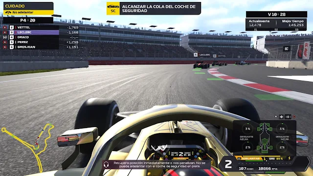 Analisis de F1 2020 para Playstation 4.