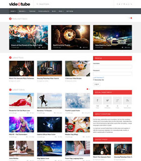 VideoTube - Blog Magazine WordPress Theme 