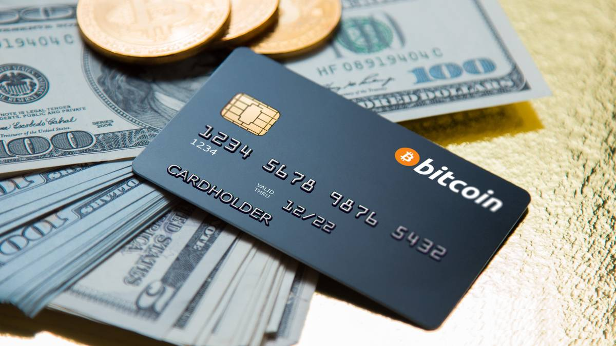 A credit card for your cryptomoney, linked to a wallet on blockchain