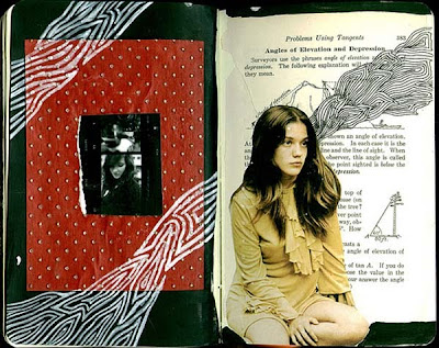 Imaginative Sketchbook Collages