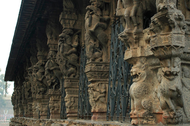 The Vijayanagara period 100-pillared Mantapa
