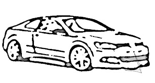 Volkswagen Jetta Coupe Concept Sketch