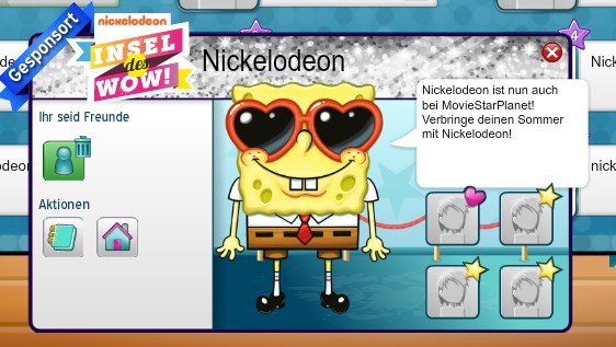 O co chodzi i kim jest spongebob na moviestarplanet.de?