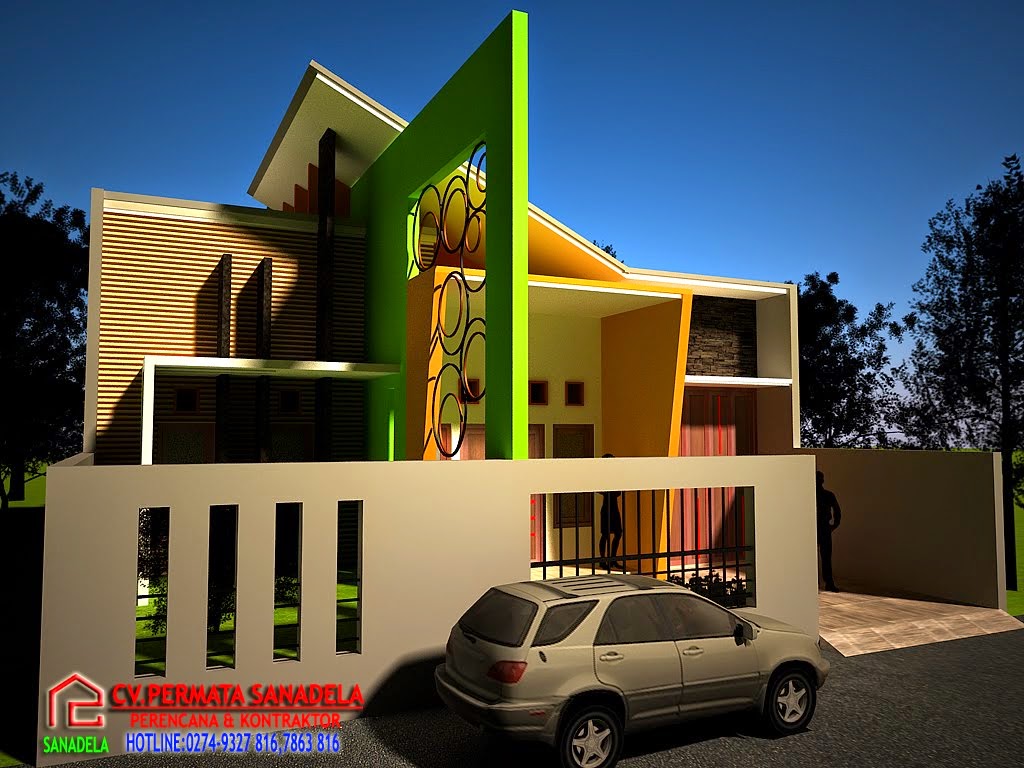 Contoh Rumah  Minimalis  Modern  Terbaru Rumah  Minimalis  