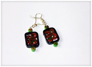 kalanirmitee: quilling-quilled earrings