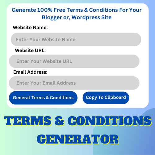 Terms-Conditions Generator