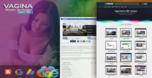  Vaniabacek Responsive Blogger Template 