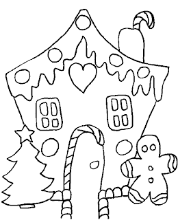 house coloring pages, free coloring pages