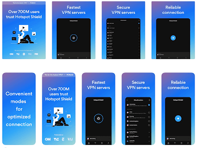 HotspotShield VPN for iPhone iPad iOS