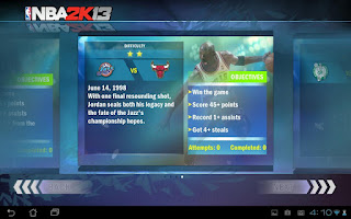 NBA 2k13 for Android devices