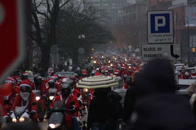 Mikołaje na motorach!