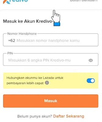 Cara Kredit HP di Kredivo