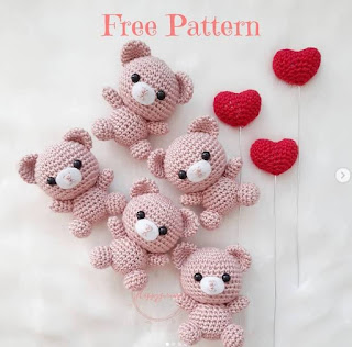 PATRON GRATIS OSO AMIGURUMI 68357