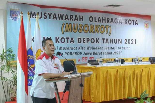 Heri Suprianto Ketua Koni Depok Periode 2021-2025