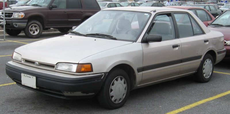 mazda protege. A 1993 Mazda Protege -- nice