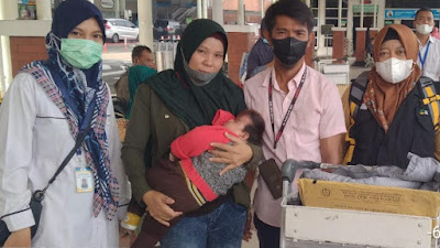 Ditangani Kemensos, Bayi Tanpa Tempurung Kepala Dirujuk ke RSCM Jakarta