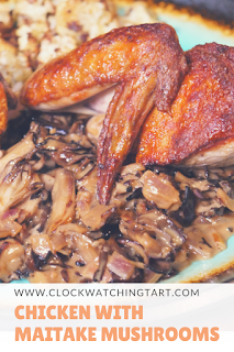 chicken with maitake mushrooms