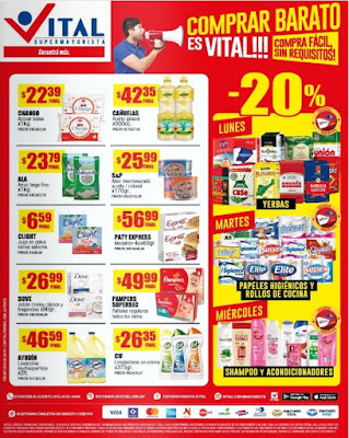 Ofertas semanales mayorista VITAL