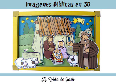 Imágenes Bíblicas en 3D La Vida de Jesús