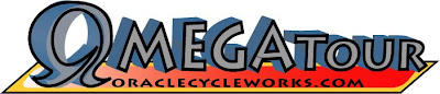 Oracle Omega Tour bicycle sticker