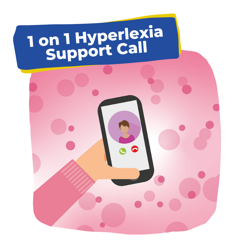 Book a one-on-one hyperlexia support call