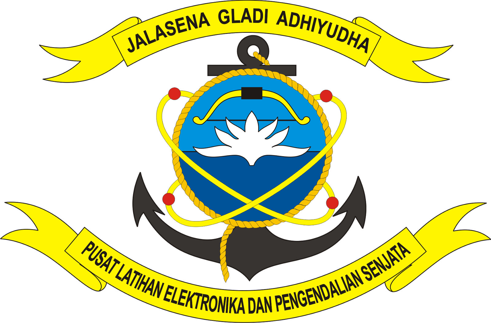 Logo Pusat Latihan Elektronika Dan Pengendalian Senjata