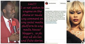 Daniella Okeke reacts to Apostle Suleman's scandal mess, says its all lies 