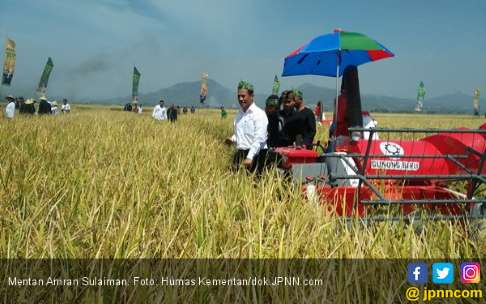 Mentan-TNI Klaim Cetak Sawah Meningkat 400 Persen