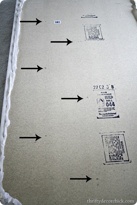 DIY tufted headboard