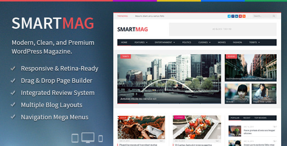 SmartMag WordPress Theme Free Download