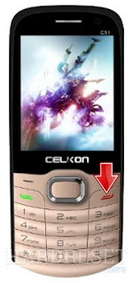 What is the phone password for c51 celkon phone