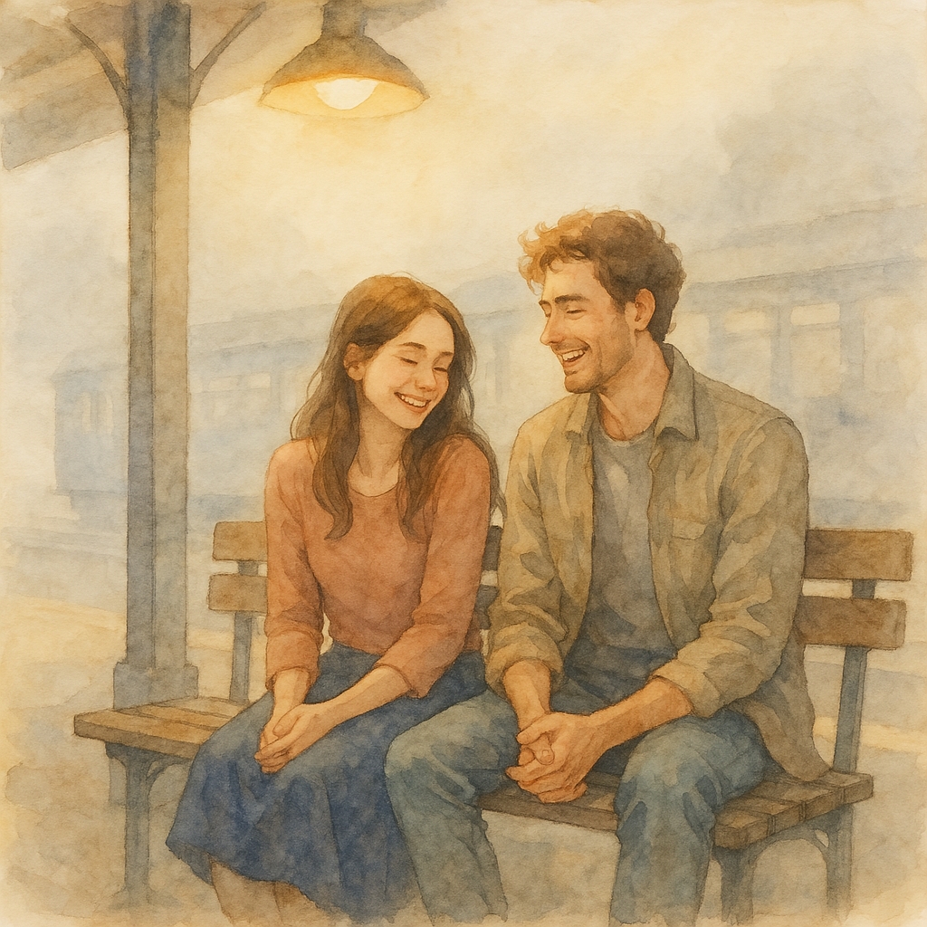 Serendipity story - Write to Fly Sky High - Two strangers connect at a train station