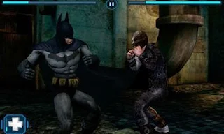 Screenshots of the Batman Arkham City Lockdown for Android tablet, phone.