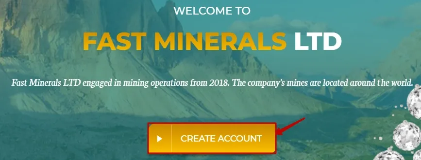 Регистрация в Fast Minerals LTD