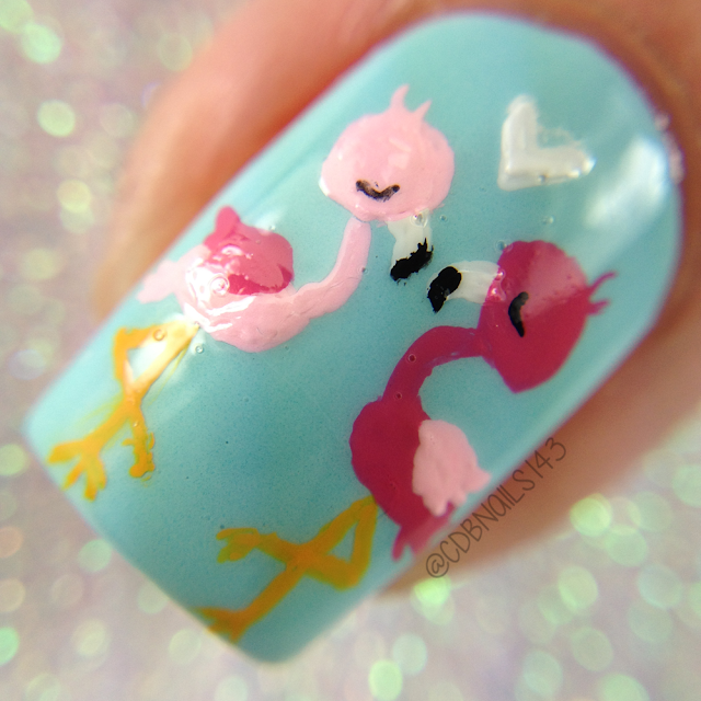 CDBNails-Flamingo Nails