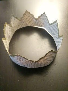 Fabriquez une couronne en papier