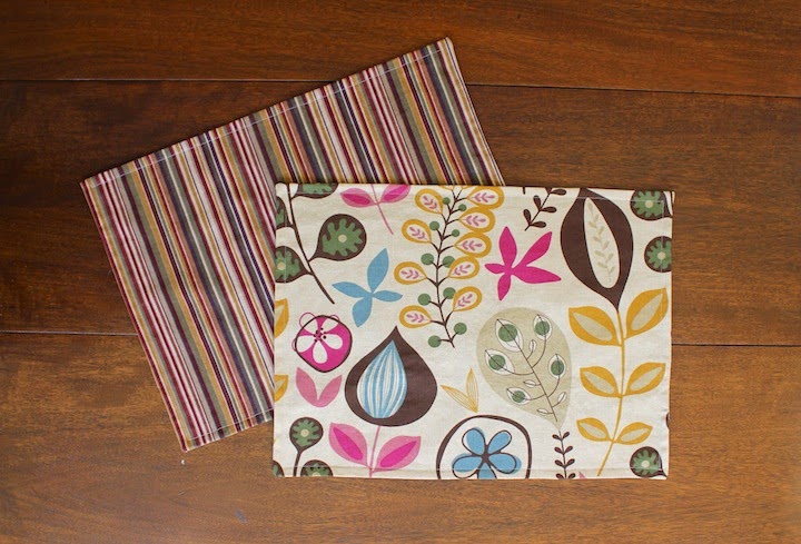 How to Make Double-sided Placemats