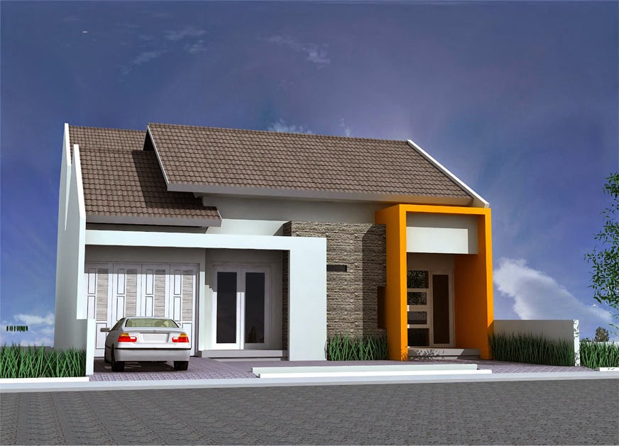 10 Model  Rumah  Sederhana 1  Satu Lantai  Terbaru 2019