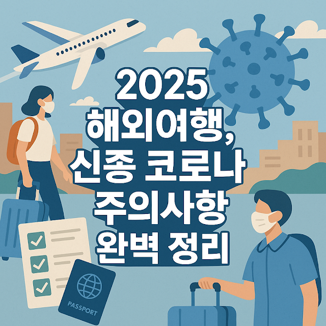 2025 해외여행, 신종 코로나 주의사항 완벽 정리