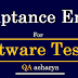 Job offer Acceptance Email for Software Testing With Sample letter