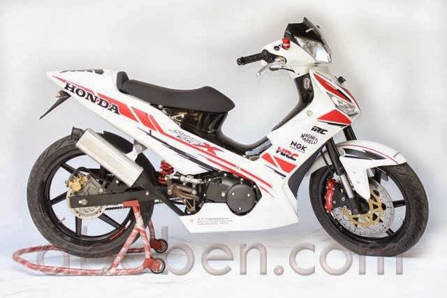 Modifikasi Honda Supra X 125 Sporty