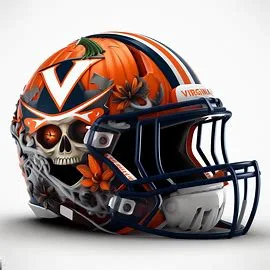 Virginia Cavaliers Halloween Concept Helmets