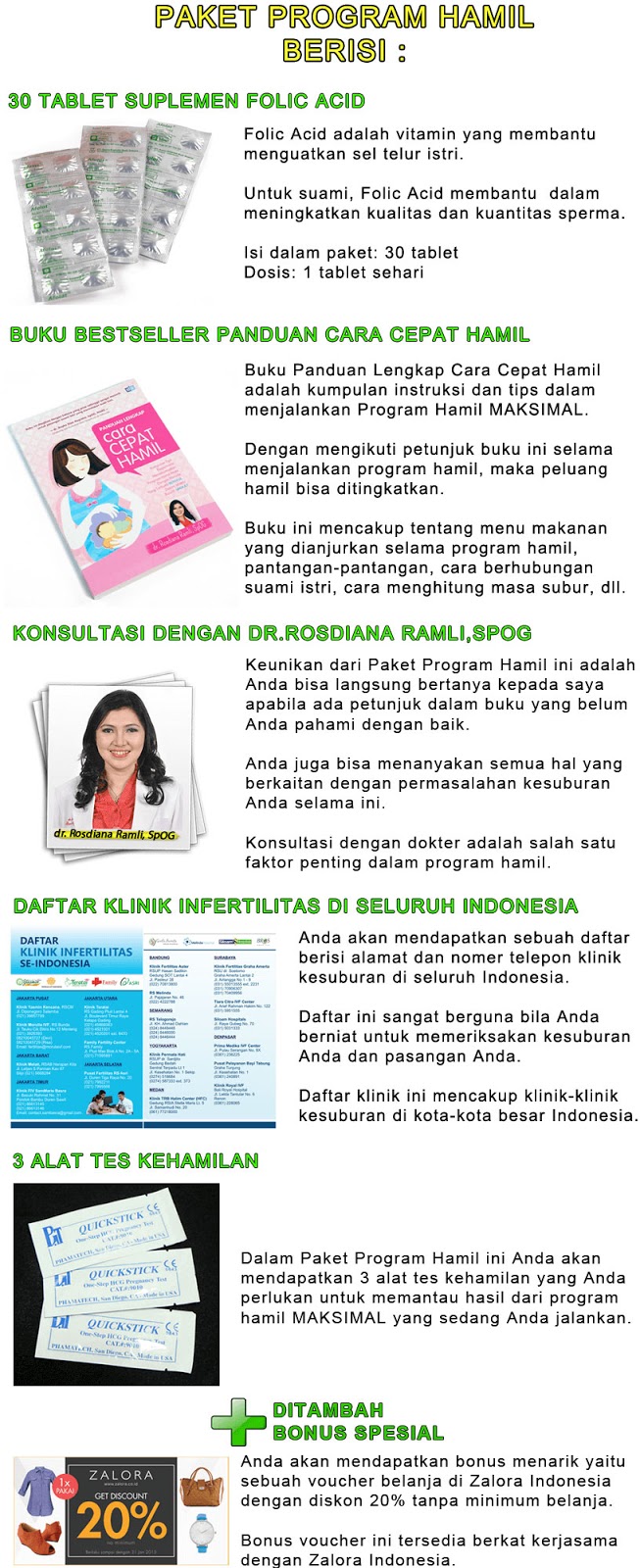 Paket Program Hamil